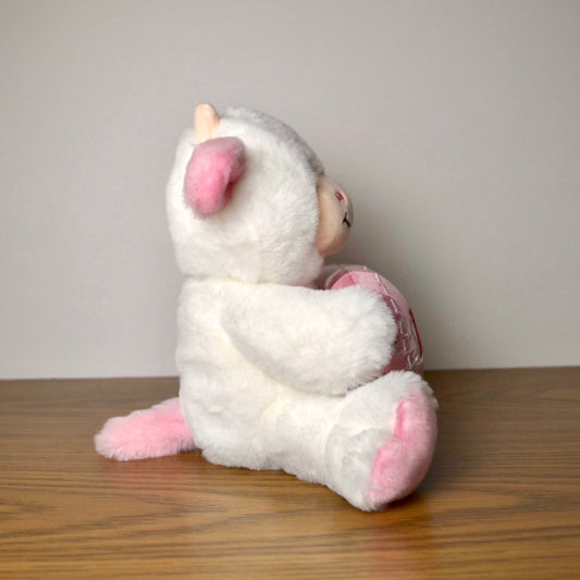 Personalized Smooches Cow Plush With Cow Tag