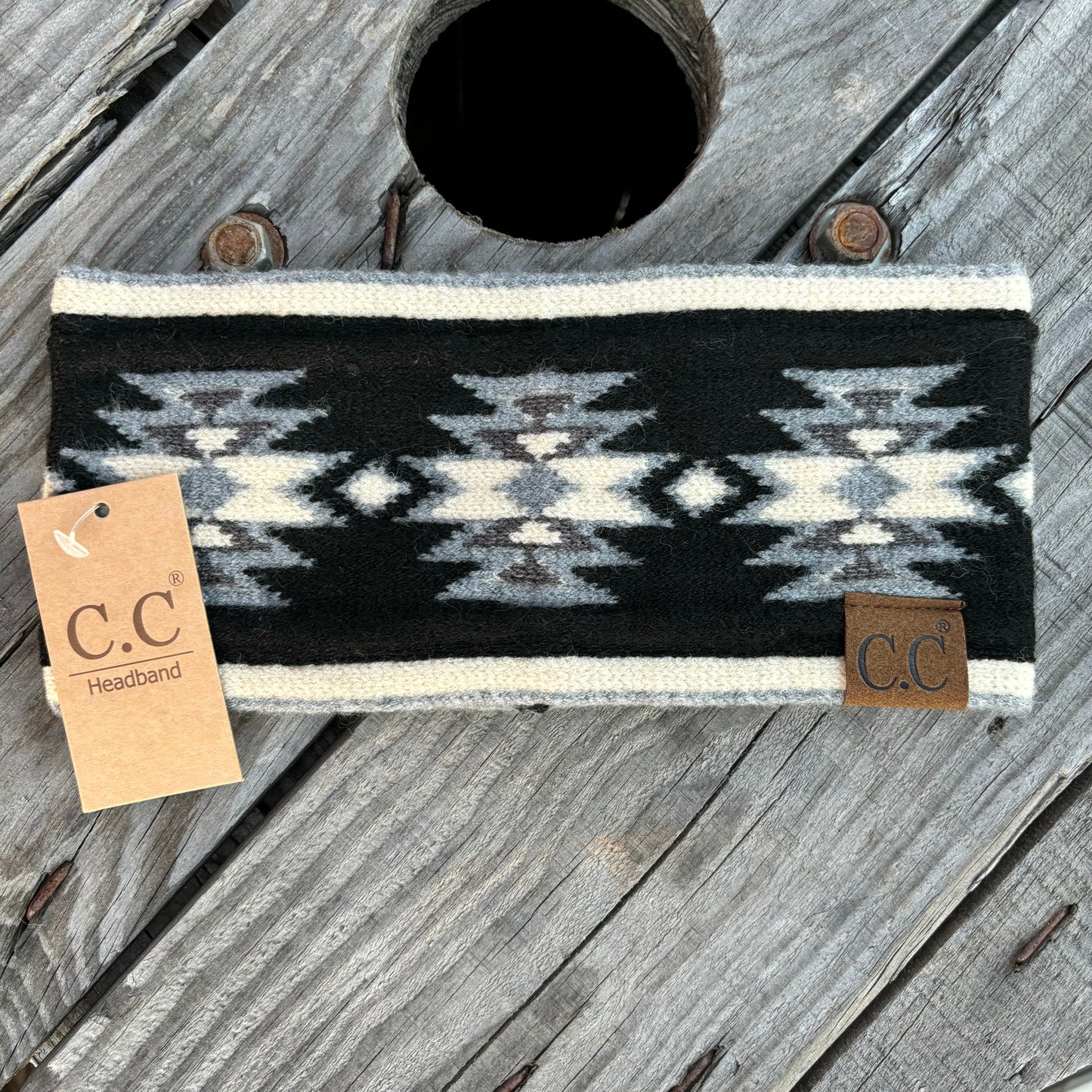Black Southwestern Headband