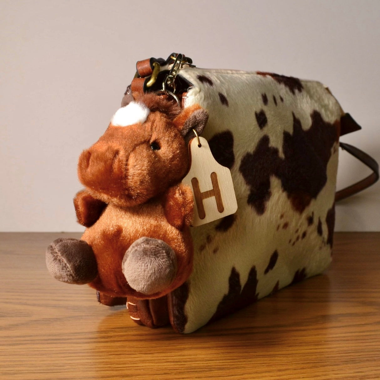 Personalized Horse Keychain