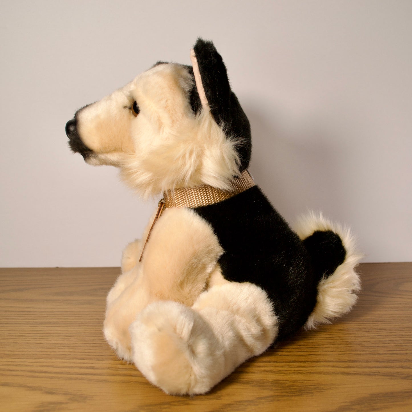 Personalized German Shepherd Dog Plush with Collar