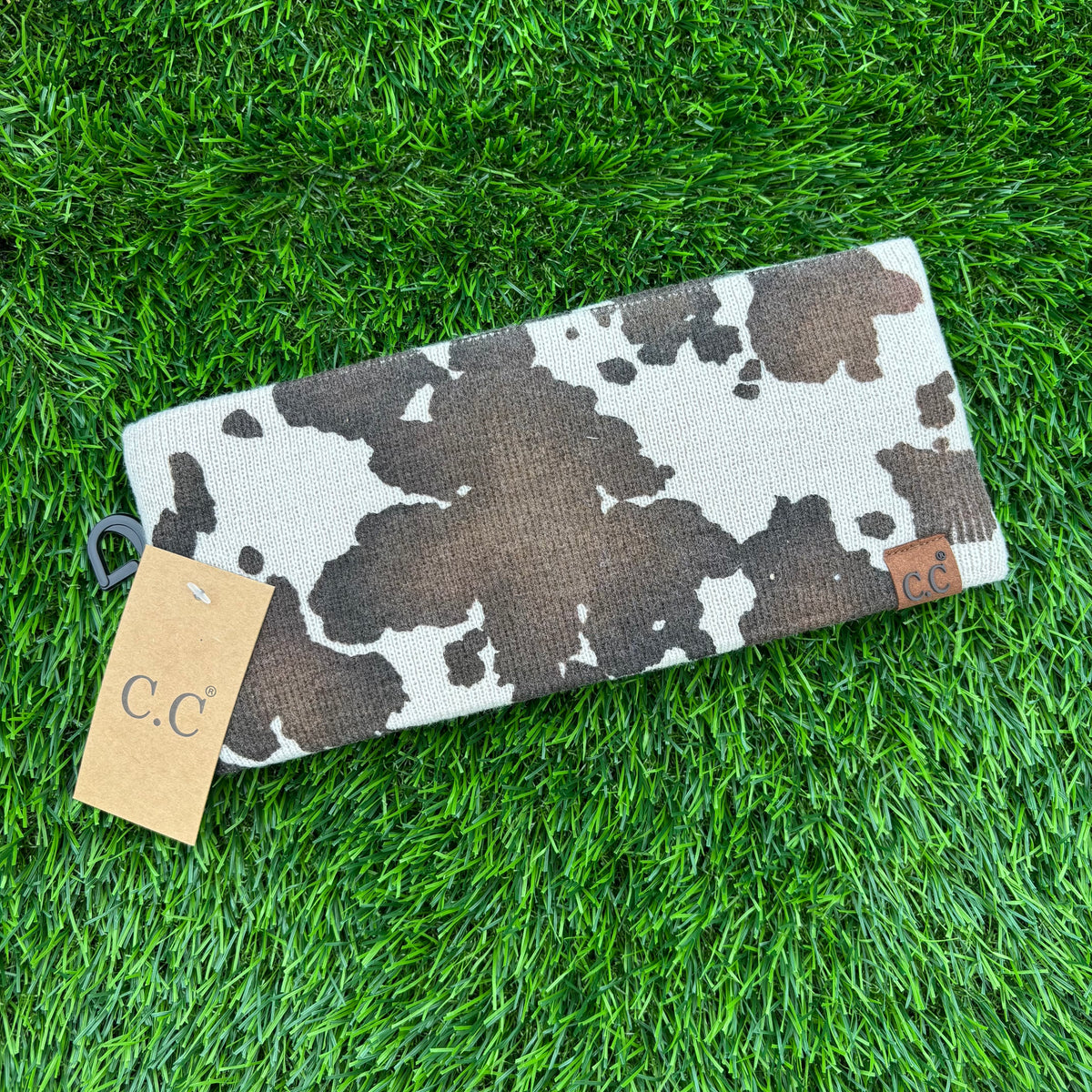 Cow Print Headband