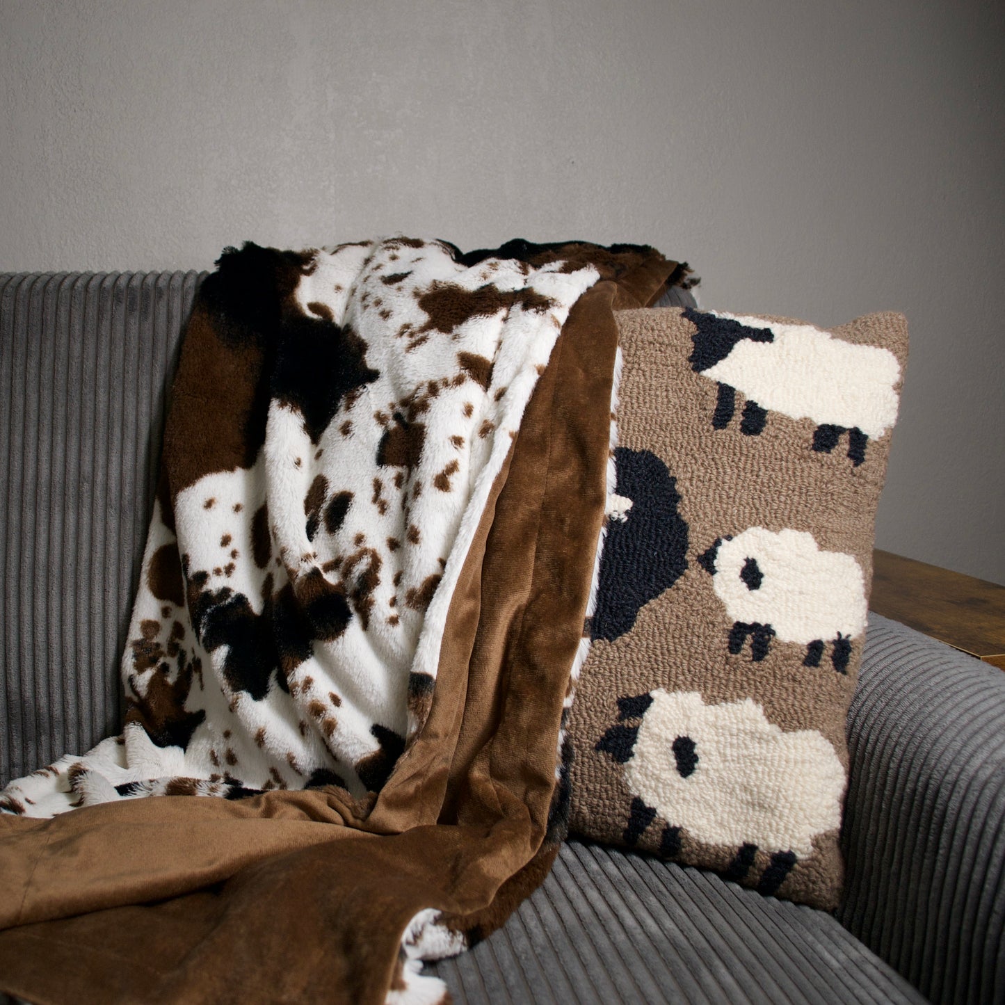 Cow Print Blanket