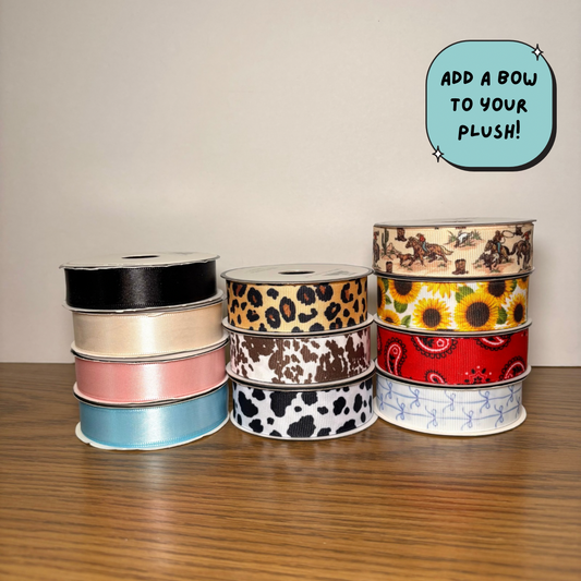 Ribbon for plush (Bows)