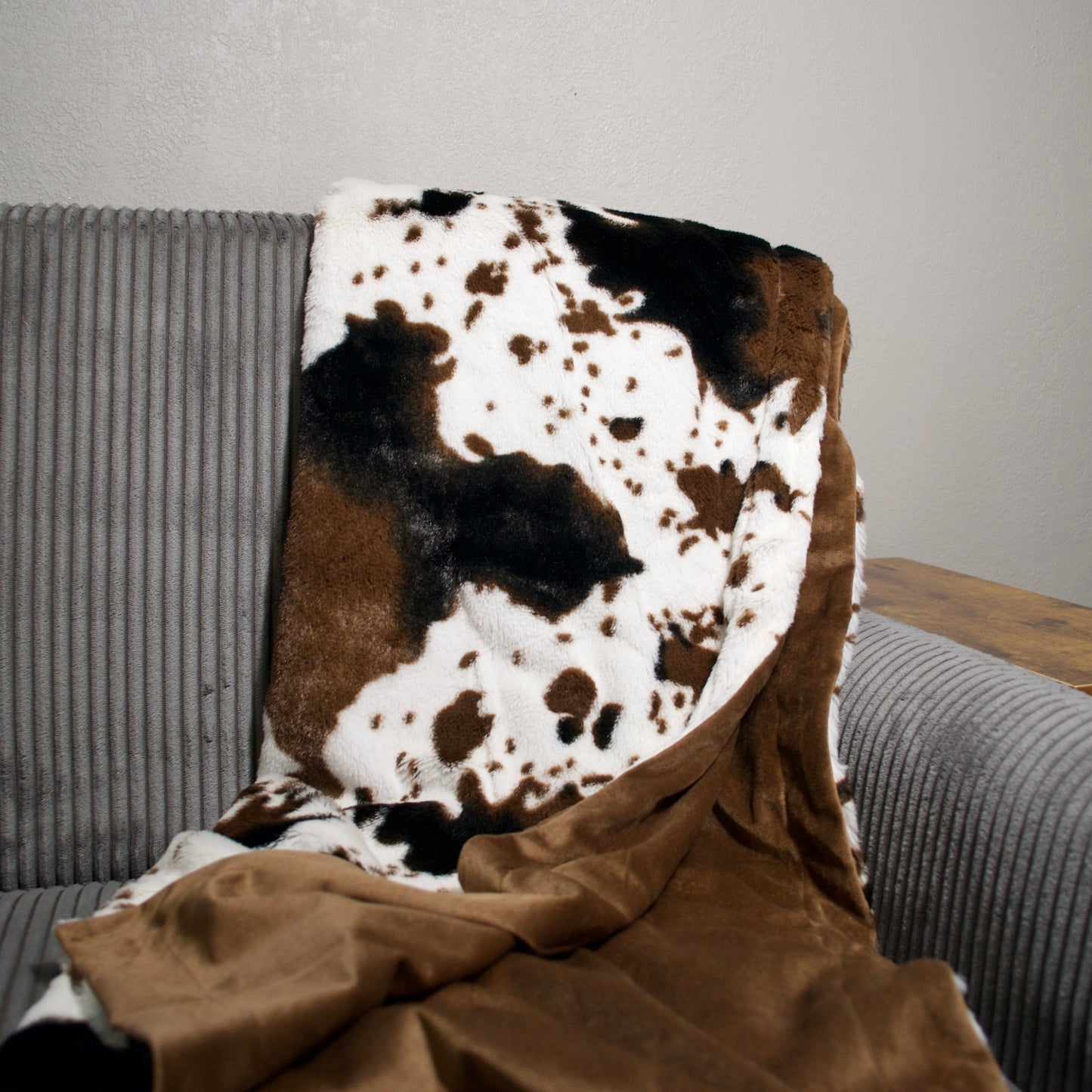 Cow Print Blanket