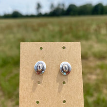 Load image into Gallery viewer, Sterling Silver Cowboy Hat Studs
