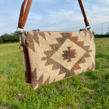 Load image into Gallery viewer, Aztec Wristlet/Crossbody
