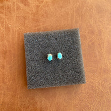 Load image into Gallery viewer, Sterling Silver Turquoise Studs
