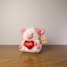 Load image into Gallery viewer, Personalized Love Cow Plush
