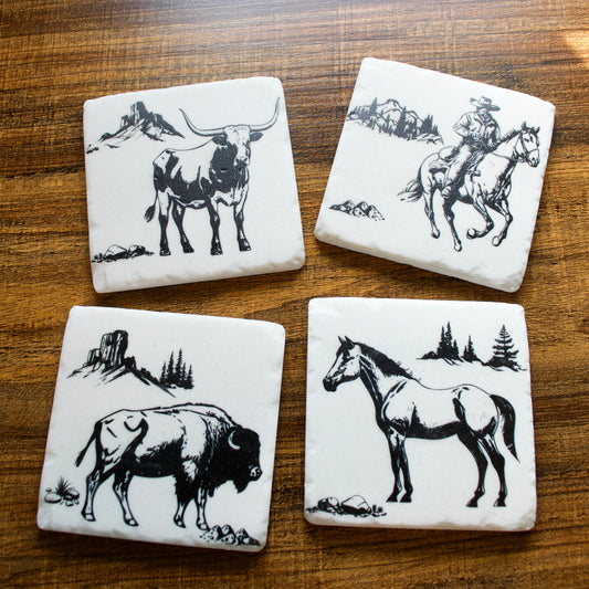 Western Coaster Set