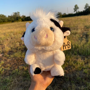 Personalized Chubby Cow Plush