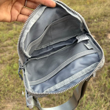 Load image into Gallery viewer, Light Gray Southwestern Fanny Pack Sling Bag
