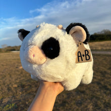 Load image into Gallery viewer, Personalized Cow Plush With Cow Tag
