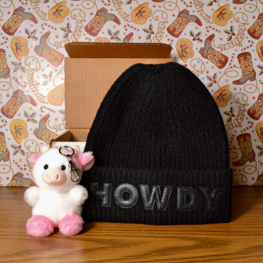 Beanie & Keychain Gift Set