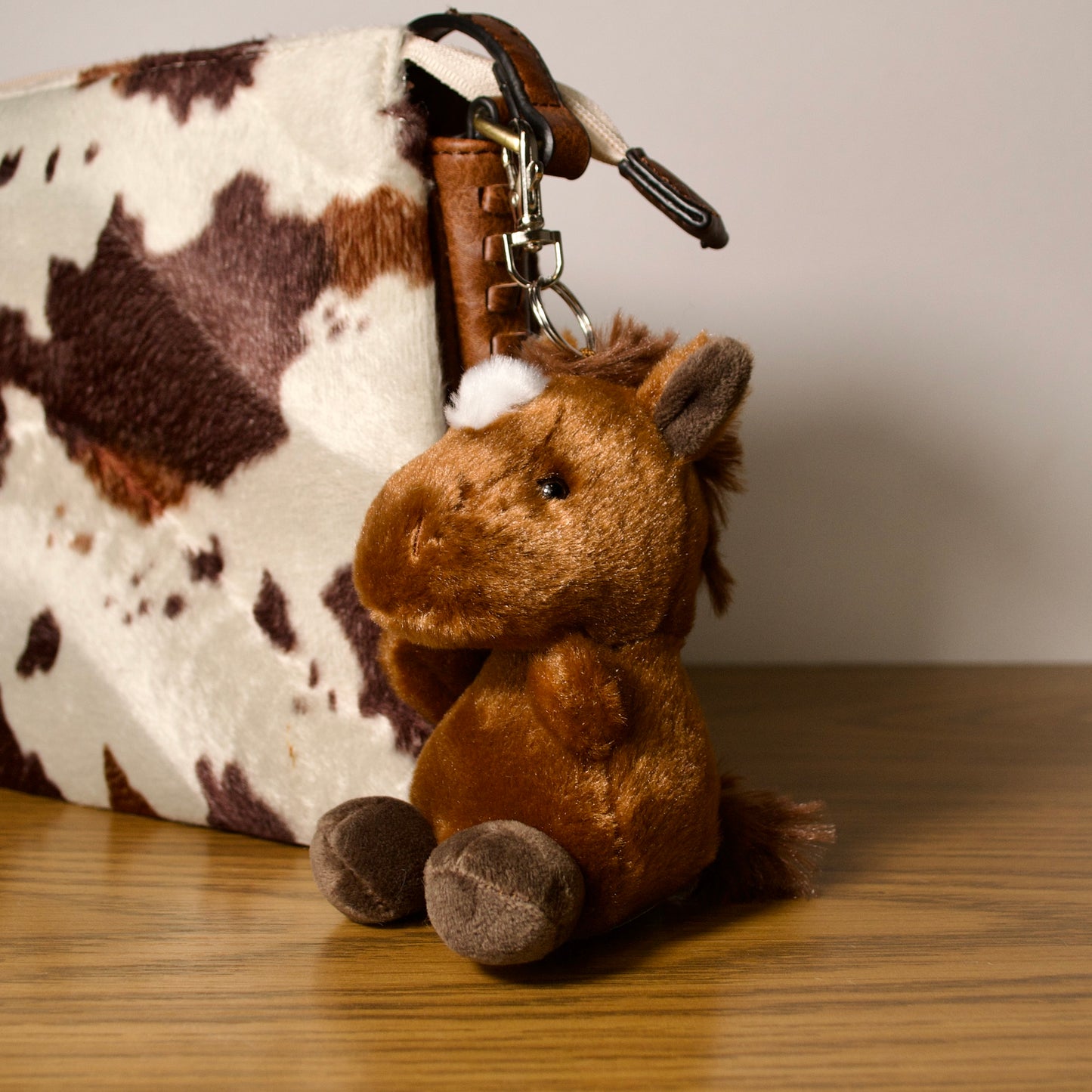 Horse Plush Keychain