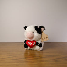 Load image into Gallery viewer, Personalized Luv U Cow Plush
