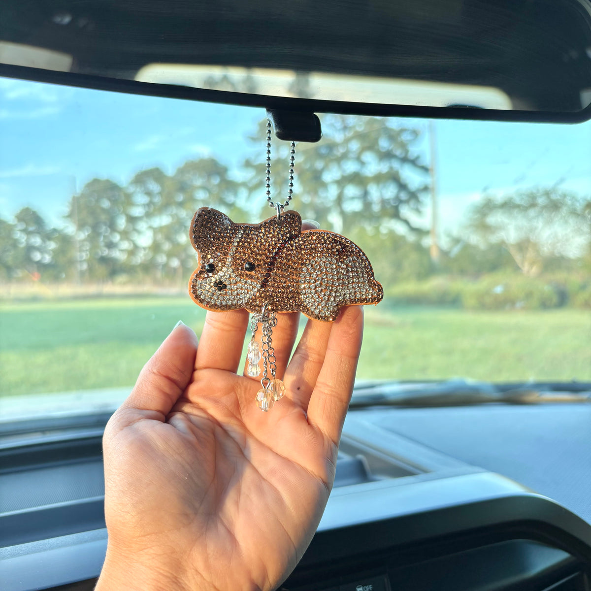 Corgi Car Charm