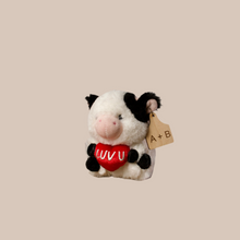 Load image into Gallery viewer, Personalized Luv U Cow Plush
