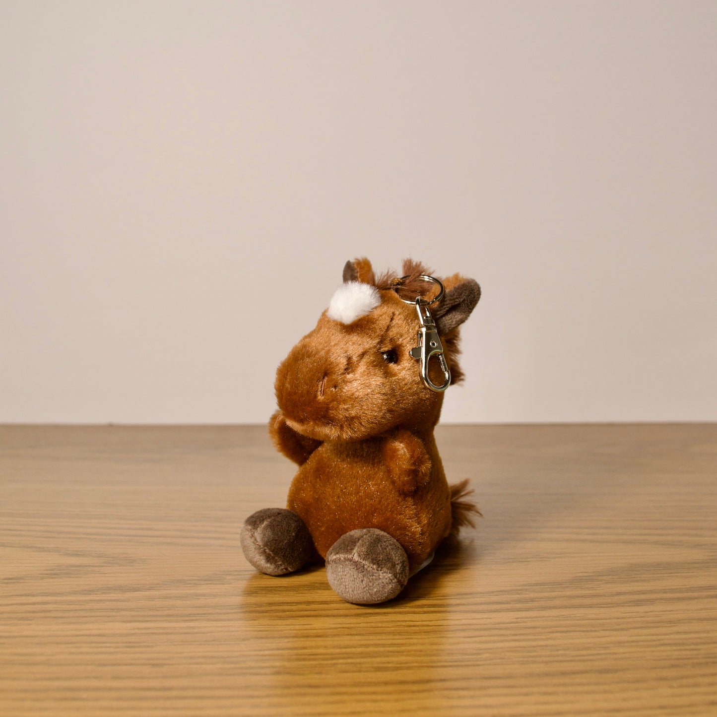 Horse Plush Keychain