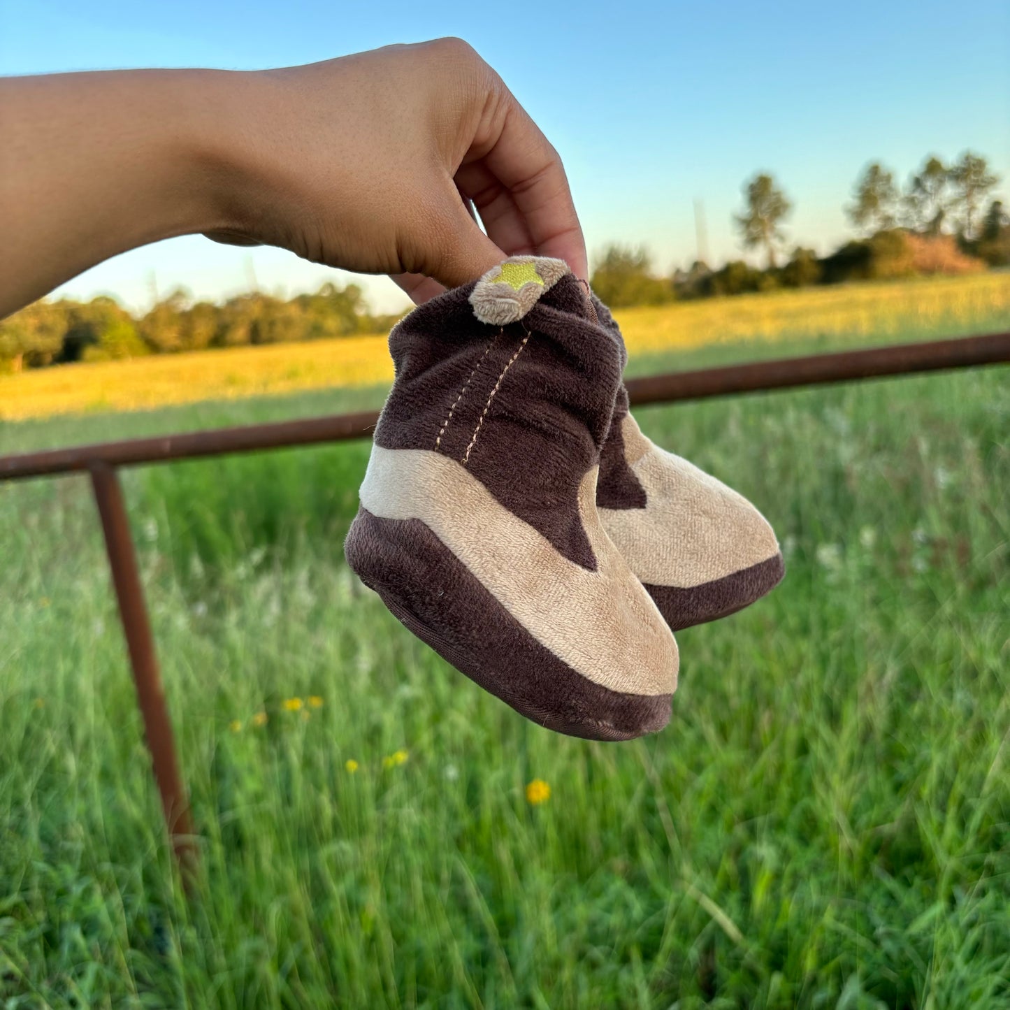 Cowboy Boots Baby Slippers 0-12months
