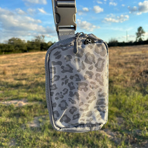 Leopard Fanny Pack Sling Bag