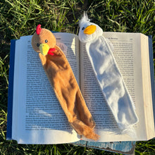 Load image into Gallery viewer, Chicken &amp; Duck Plush Bookmarks
