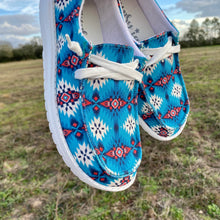 Load image into Gallery viewer, Gypsy Jazz Southwestern Shoes
