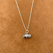 Load image into Gallery viewer, 16” Sterling Silver Bass Necklace
