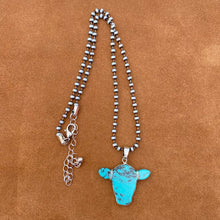 Load image into Gallery viewer, Cow Head Necklace
