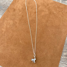 Load image into Gallery viewer, 16” Sterling Silver Saddle Necklace
