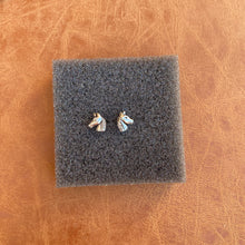 Load image into Gallery viewer, Sterling Silver Horse Head Studs
